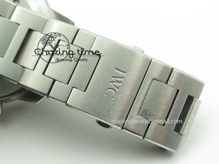 MIROTIME 0323 Versatile Aquatimer Chrono IW376803 V6F 1:1 Best Edition White Dial On SS Bracelet A 7359